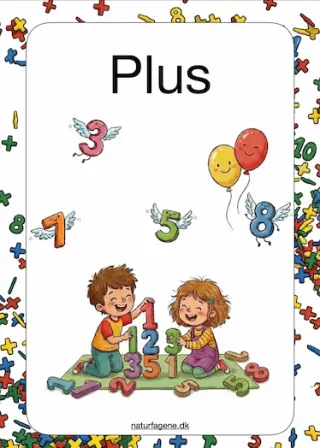 Illustration til undervisningsforløbet om Matematikværksted: Plus